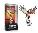 FiGPiN Classic DISNEY'S THE LION KING - Zazu (857) FiGPiN COMMON 1st Edition - 1,500 Units Spastic Pops 