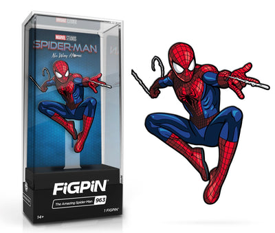 FiGPiN Classic MARVEL STUDIOS Spider-Man No Way Home: The Amazing Spider-Man (963) - LE1500 (Common) Spastic Pops 