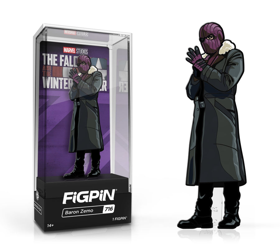 FiGPiN Classic Marvel Studio's The Falcon and The Winter Soldier Baron Zemo (#716) (LIMITED EDITION 2K) Spastic Pops 