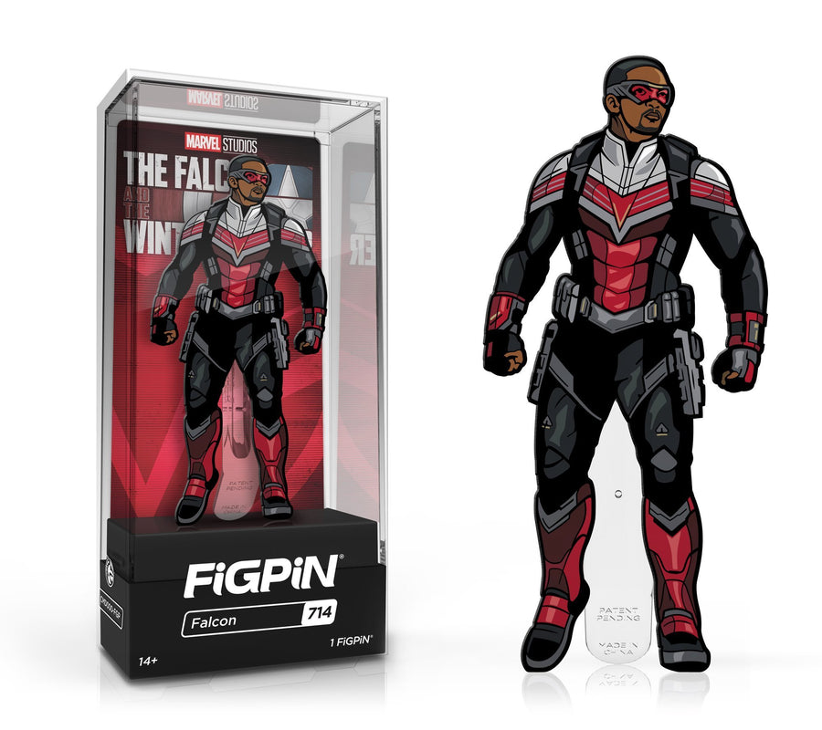 FiGPiN Classic Marvel Studio's The Falcon and The Winter Soldier Falcon #714 Spastic Pops 