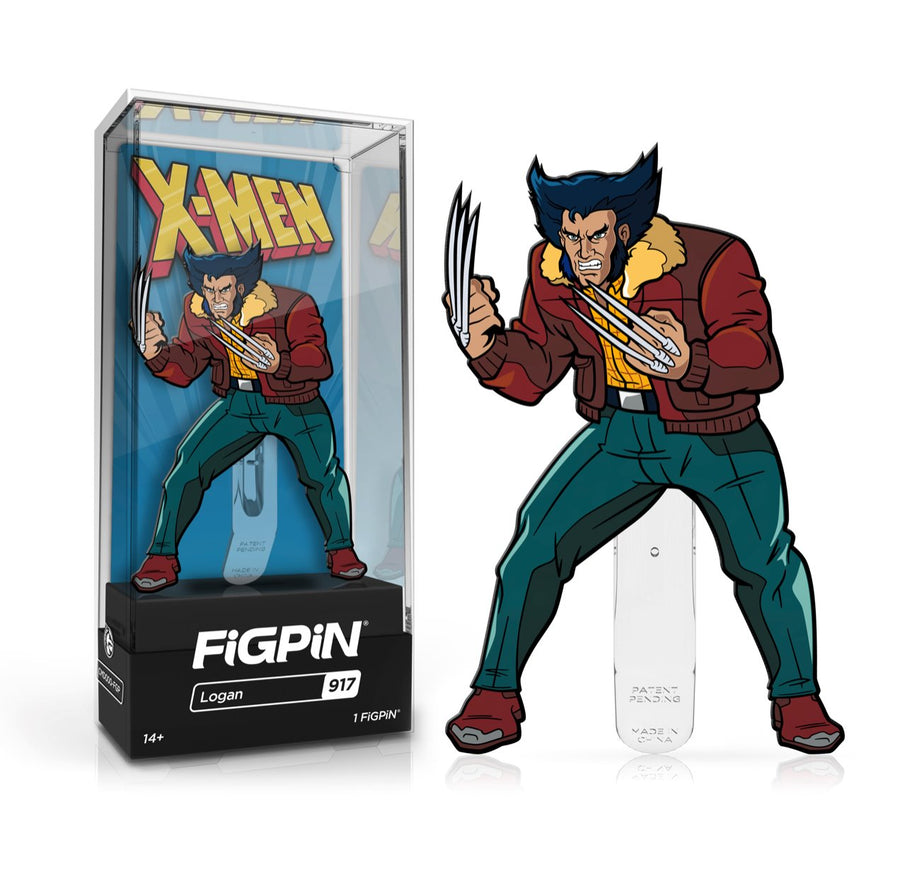 FiGPiN Classic Marvel: X-Men - Logan (917) 1st Edition - 1,500 Units Spastic Pops 