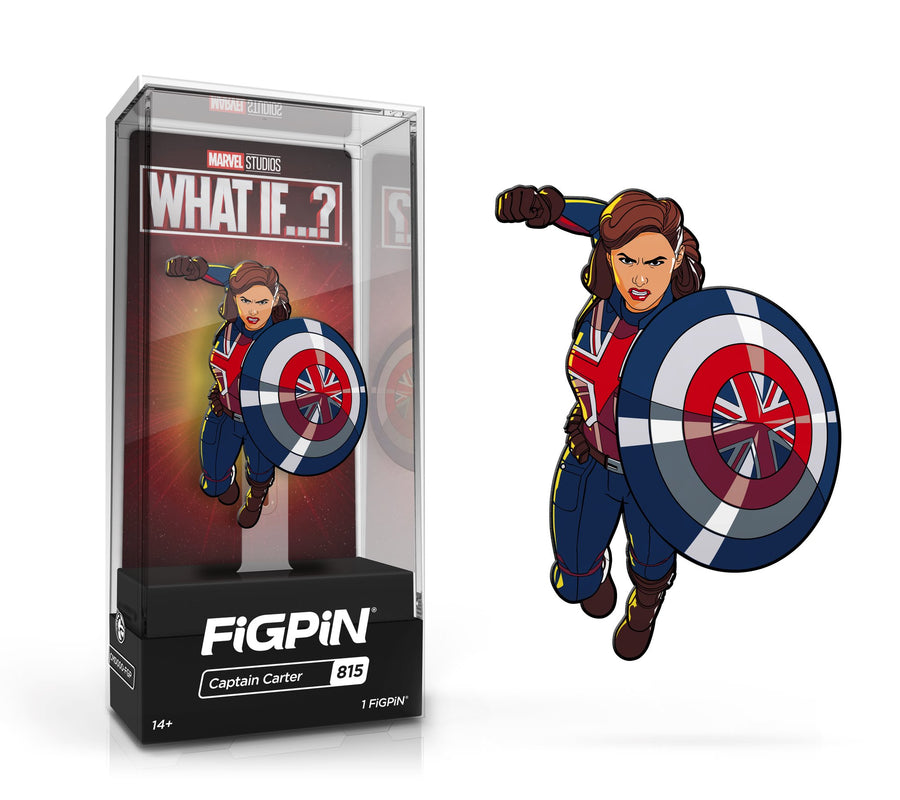 FiGPiN Classic MARVEL'S WHAT IF...? - Captain Carter (815) Spastic Pops 