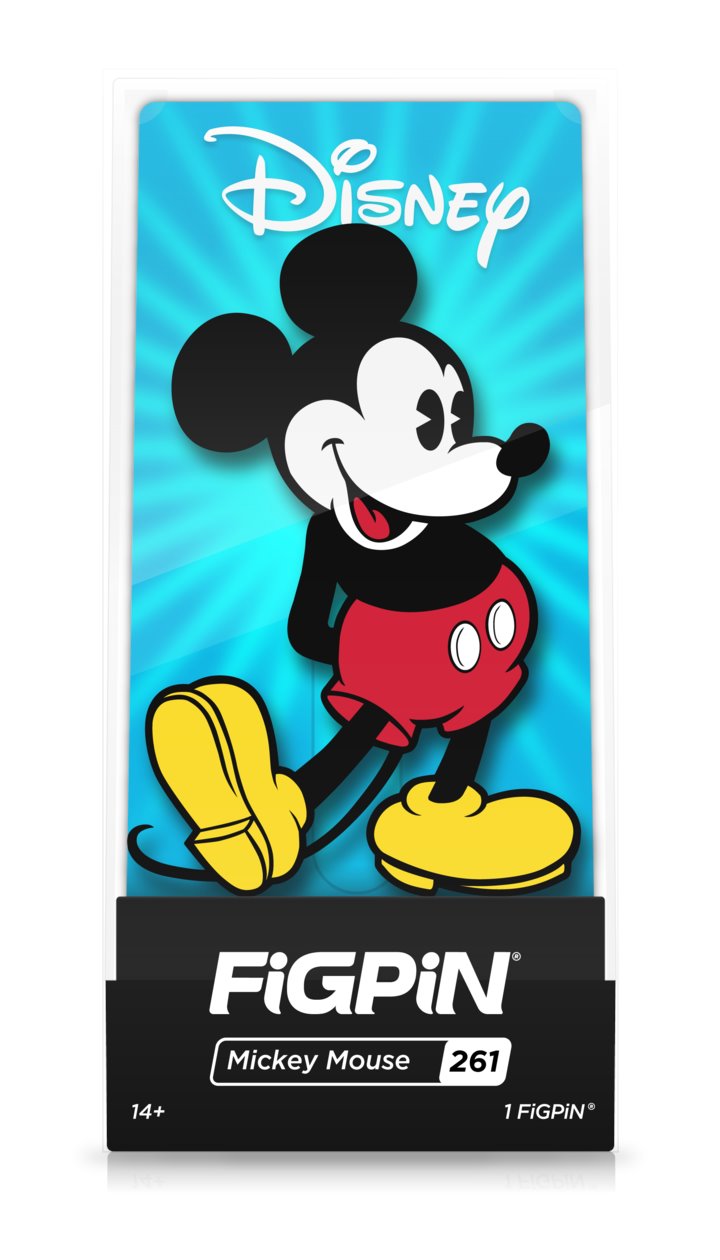FiGPiN Classic Mickey Mouse & Friends Mickey Mouse (#261) Spastic Pops 