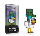 FiGPiN Classic: Minecraft - Chicken Jockey (1325) FiGPiN Official Exclusive (Edition Limited to 750 Pieces) Action & Toy Figures Spastic Pops 