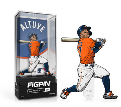 FiGPiN Classic MLB José Altuve (S17) FiGPiN COMMON 1st Edition (LE3000) Spastic Pops 