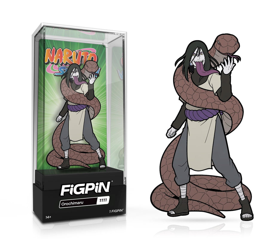 FiGPiN Classic: Naruto Shippuden - Orochimaru (1111) [1st Edition LE500] Action & Toy Figures Spastic Pops 