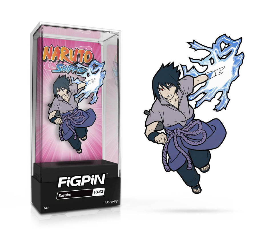 FiGPiN Classic: Naruto Shippuden - Sasuke (1042) [Edition Size 1500] Spastic Pops 