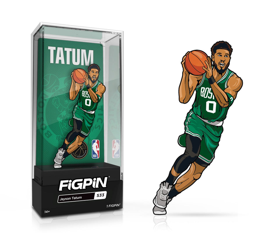 FiGPiN Classic: NBA - Jayson Tatum (S33) [1st Edition Size 1500] Spastic Pops 