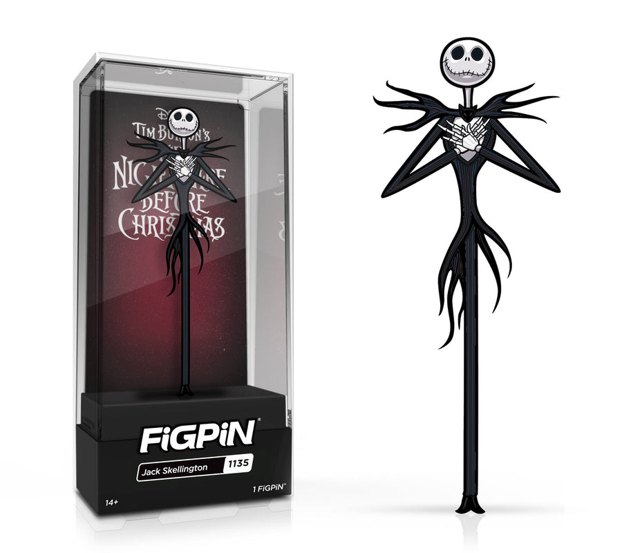 FiGPiN Classic NIGHTMARE BEFORE CHRISTMAS - Jack Skellington (1135) Edition Size 2500pcs Spastic Pops 