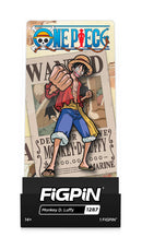 FiGPiN Classic: One Piece - Monkey D. Luffy (1287) (Edition Limited to 1000 Pieces) Action & Toy Figures Spastic Pops 