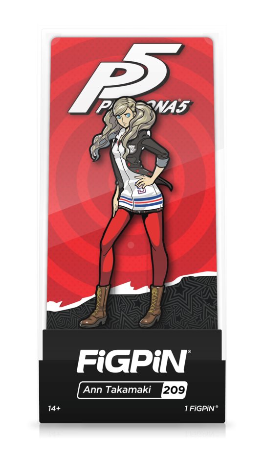 FiGPiN CLASSIC: Panther (Persona 5) - Ann Takamaki 209 Action & Toy Figures Spastic Pops 