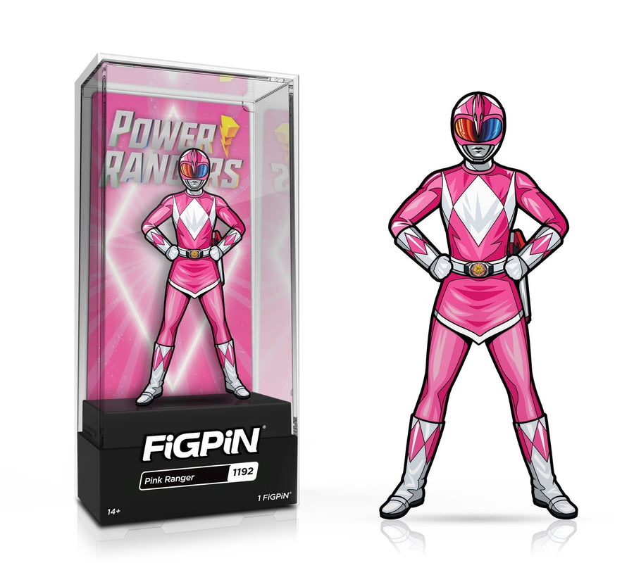 FiGPiN Classic: Power Rangers - Pink Ranger (1192) Action & Toy Figures Spastic Pops 
