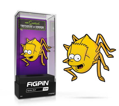 FiGPiN Classic SIMPSONS TREEHOUSE OF HORRORS - Spider Bart (1036) Edition Size 1000pcs Spastic Pops 