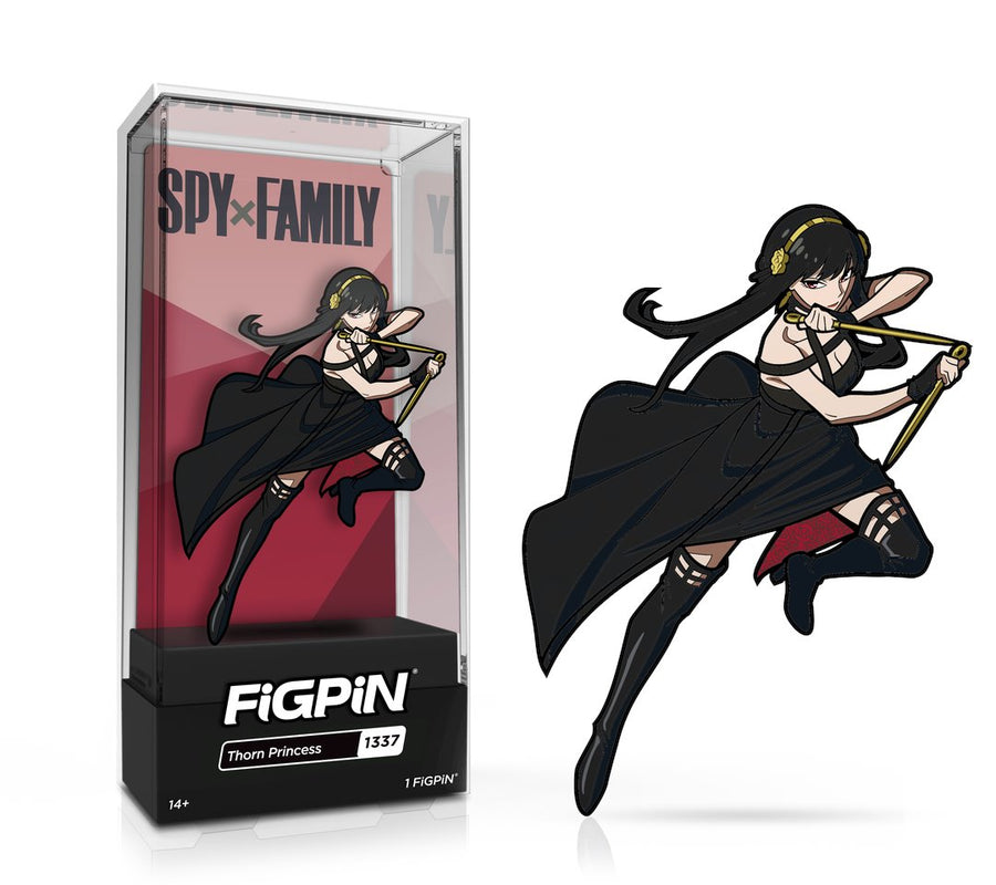 FiGPiN Classic: Spy x Family - Thorn Princess (1337) (Limited to 750 Pieces) Action & Toy Figures Spastic Pops 