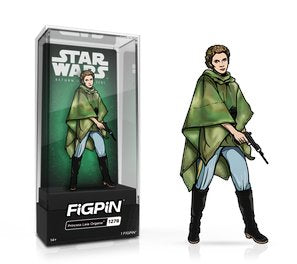 FiGPiN Classic: Star Wars Episode VI Return of the Jedi - Princess Leia Organa (1278) LE1500 Action & Toy Figures Spastic Pops 