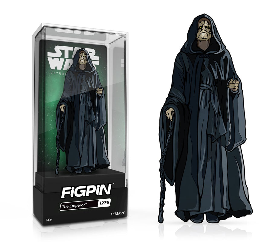 FiGPiN Classic: Star Wars Episode VI Return of the Jedi - The Emperor (1276) Action & Toy Figures Spastic Pops 