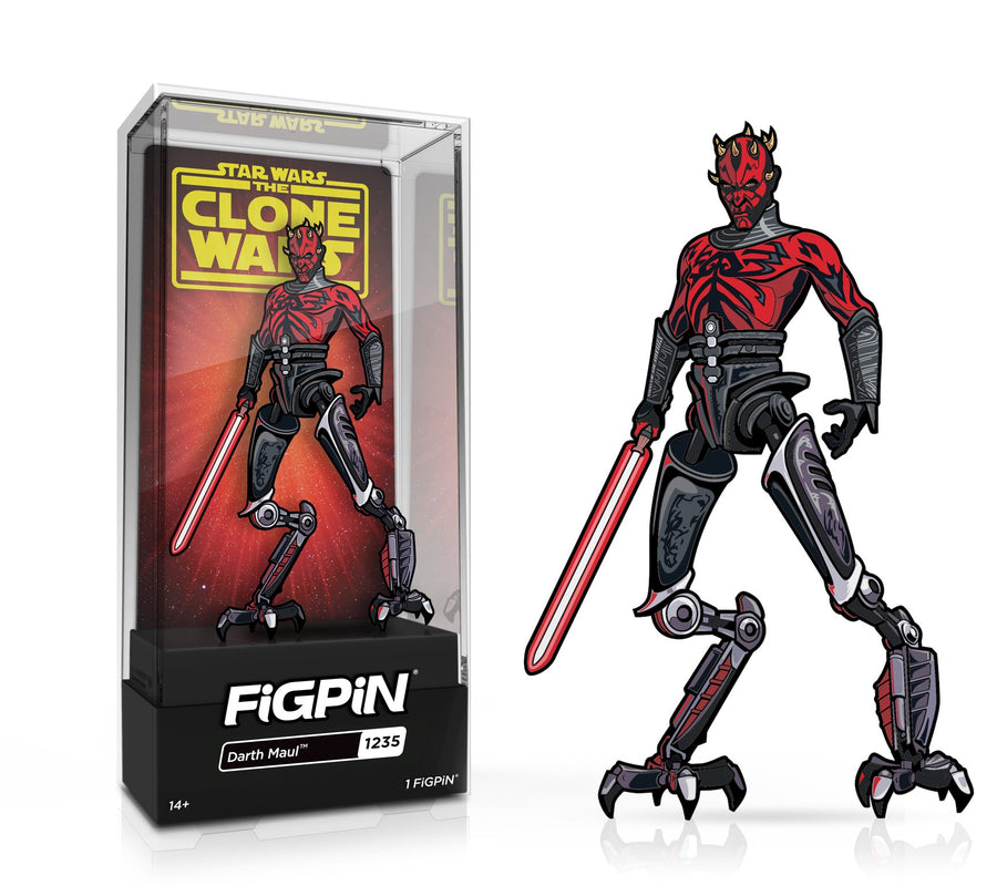 FiGPiN Classic: Star Wars The Clone Wars - Darth Maul (1235) [Edition Size 1500] Spastic Pops 