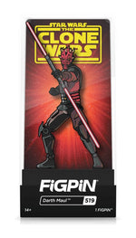 FiGPiN CLASSIC: Star Wars: The Clone Wars - Darth Maul 519 Action & Toy Figures Spastic Pops 