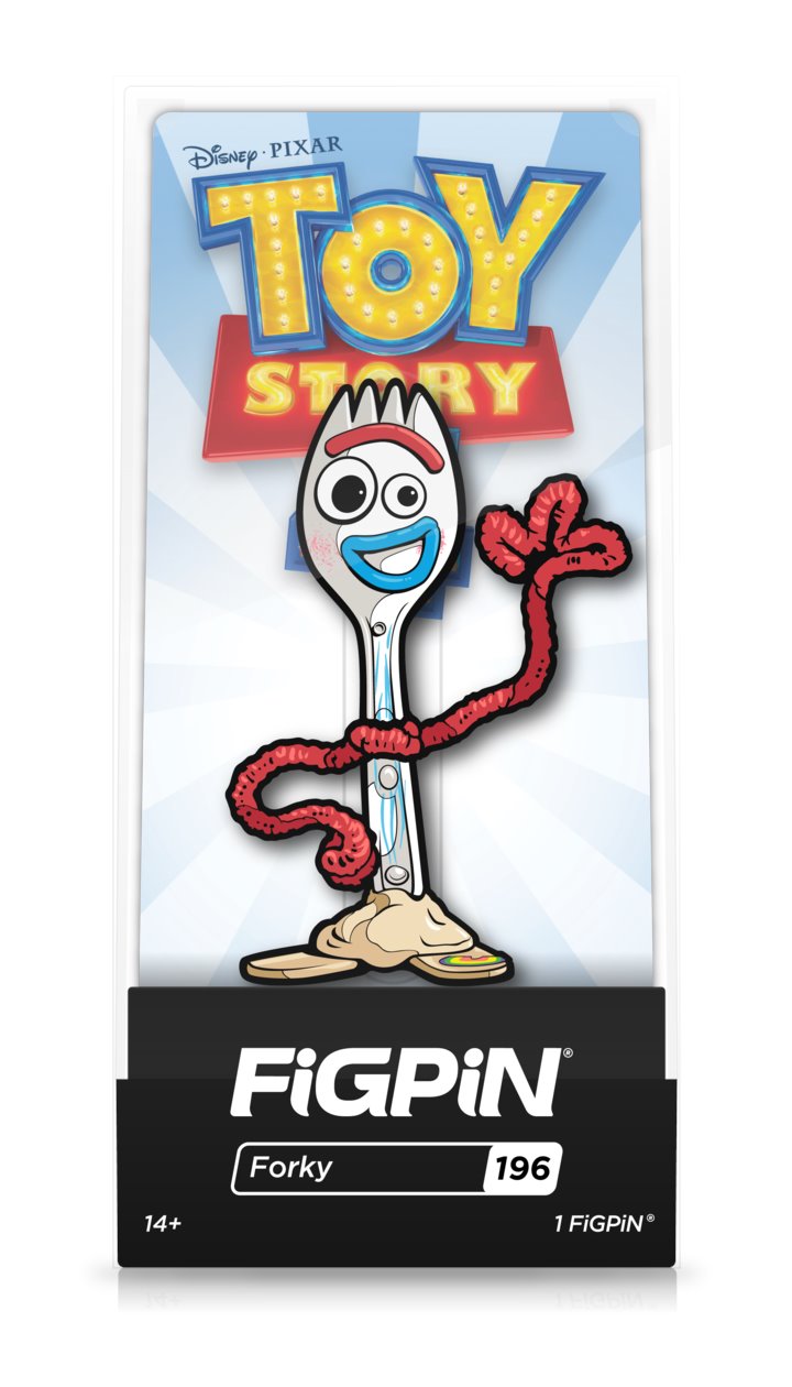 FiGPiN Classic Toy Story 4 Forky (#196) Spastic Pops 