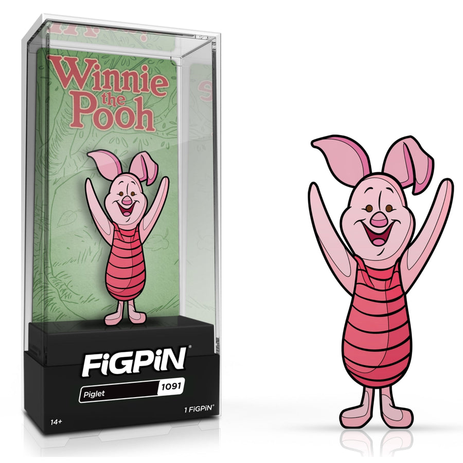 FiGPiN Classic: Winnie the Pooh - Piglet (#1091) [LE1000] Spastic Pops 