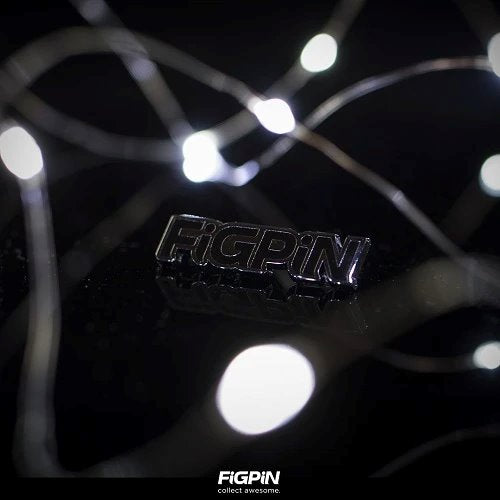 FiGPiN LOGO: 2020 FiGPiN Logo (Black & Black) Black Friday L35 (Limited to 2000 Pieces) Action & Toy Figures Spastic Pops 