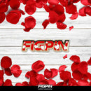 FiGPiN LOGO: 2021 FiGPiN Logo (Hearts & Gold) L37 (Limited to 750 Pieces) Action & Toy Figures Spastic Pops 
