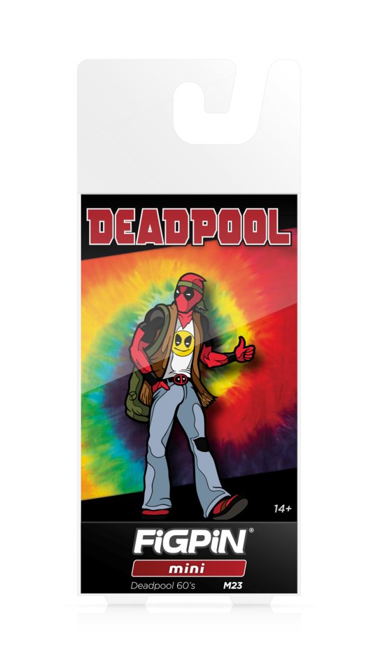 FiGPiN MINI: Deadpool - Deadpool 60s M23 Action & Toy Figures Spastic Pops 
