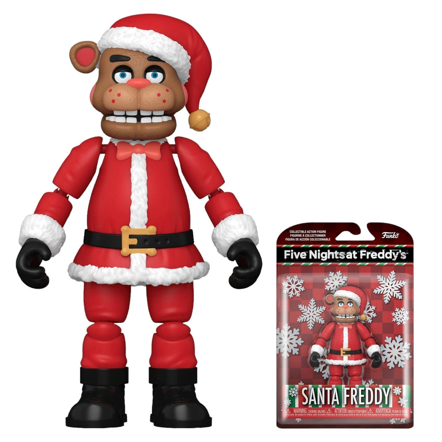 Funko Action Figure: Five Nights at Freddy's - Santa Freddy Spastic Pops 