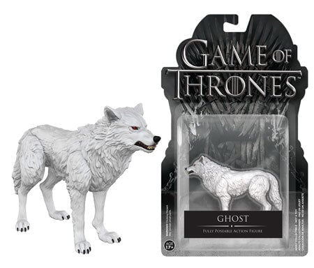 Funko Action Figures: Game of Thrones - Ghost Action & Toy Figures Spastic Pops 