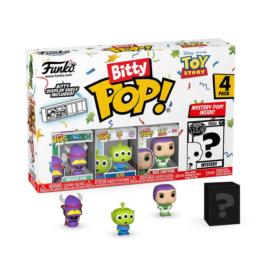Funko Bitty POP: Toy Story - Emperor Zurg 4-Pack Spastic Pops 