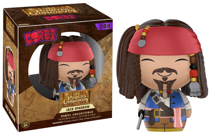 Funko Dorbz: Jack Sparrow Action & Toy Figures Spastic Pops 