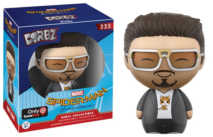 Funko Dorbz: Tony Stark (Homecoming) Action & Toy Figures Spastic Pops 
