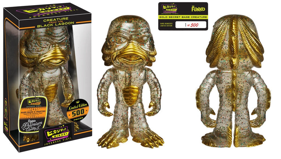 Funko Hikari Universal Monsters: Gold Secret Base Creature (Limited Edition of 500) Action & Toy Figures Spastic Pops 