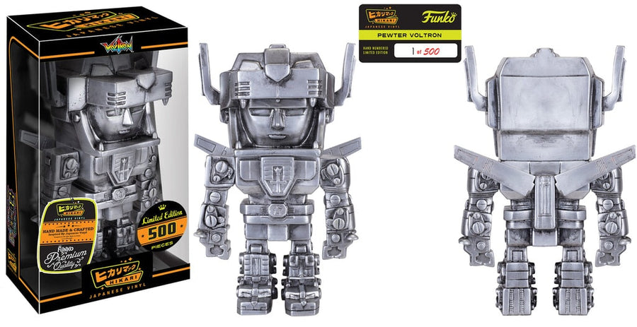 Funko Hikari Voltron: Pewter Voltron (Limited Edition of 500) Action & Toy Figures Spastic Pops 