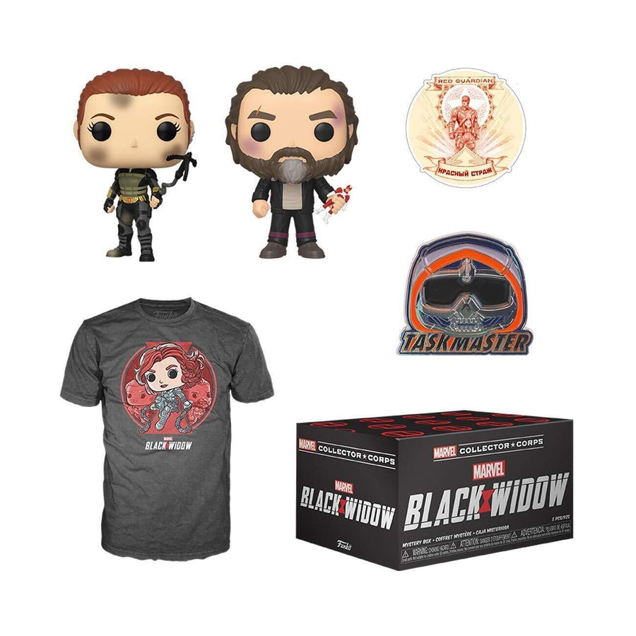 Funko Marvel Collector Corps: Black Widow Box SEALED (SM) Action & Toy Figures Spastic Pops 