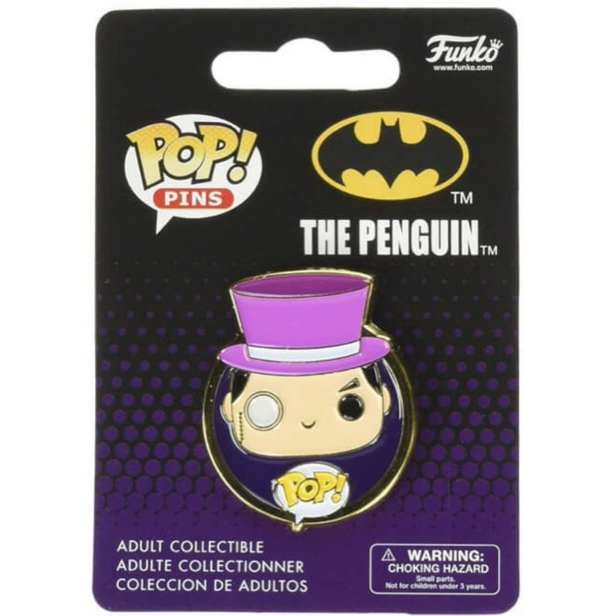 Funko Pins & Badges: Penguin Action & Toy Figures Spastic Pops 