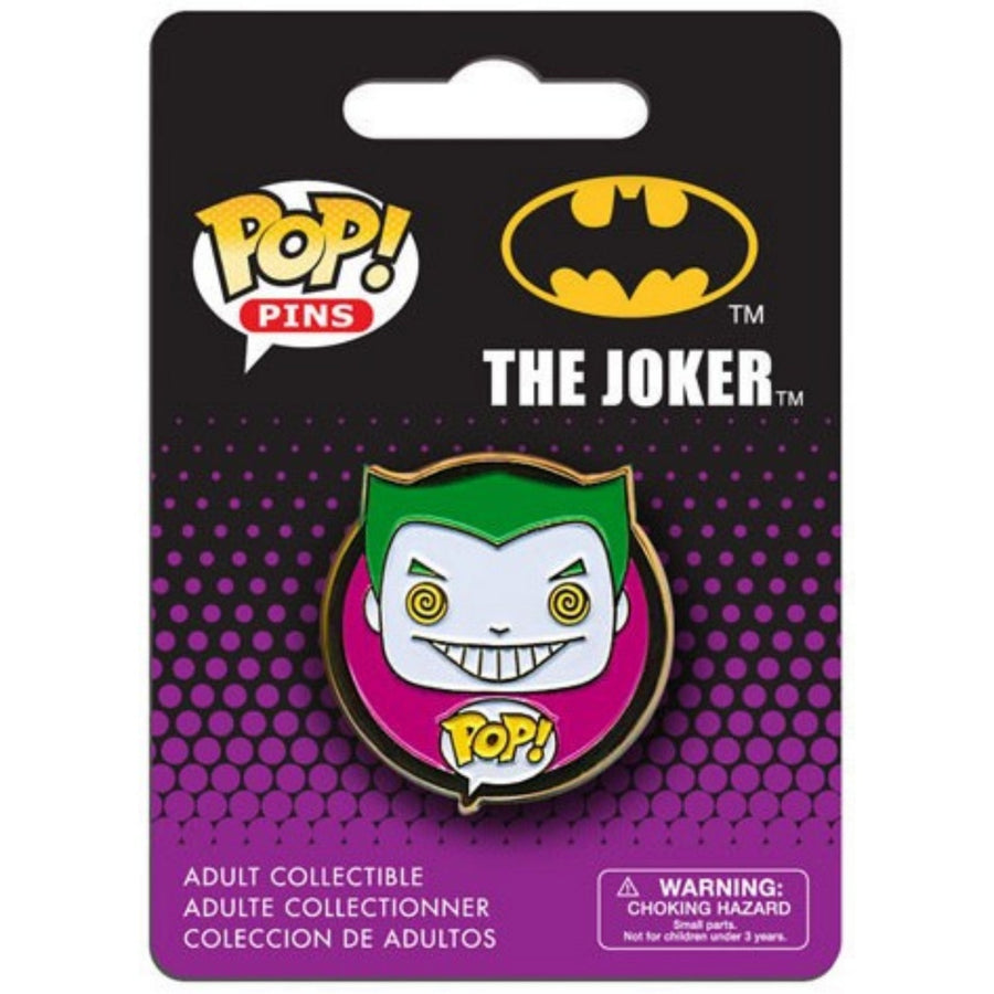 Funko Pins & Badges: The Joker Action & Toy Figures Spastic Pops 