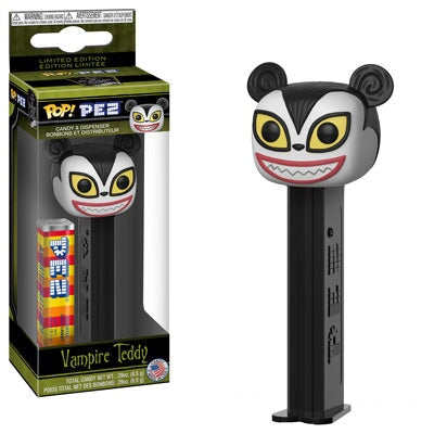 Funko Pop! Pez: Vampire Teddy Action & Toy Figures Spastic Pops 