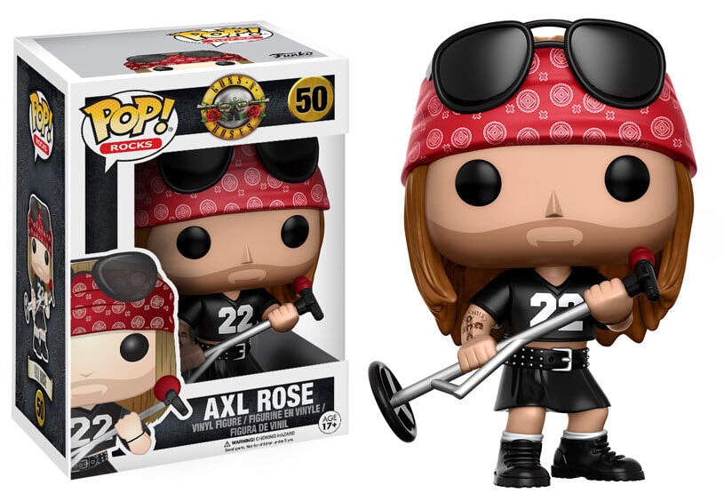Funko Pop Rocks: Guns N' Roses - Axl Rose Spastic Pops 