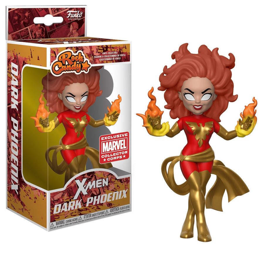 Funko Rock Candy: Dark Phoenix Action & Toy Figures Spastic Pops 