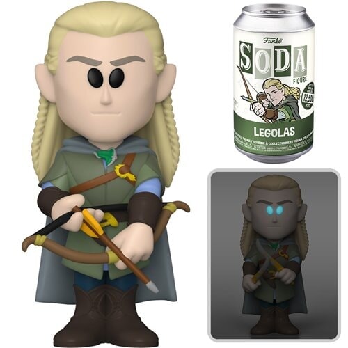 Funko Vinyl SODA: Lord of the Rings - Legolas (1:6 Chance at Chase) (Order 6 for a SEALED Case) Spastic Pops 