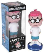 Funko Wacky Wobbler: Sherman Action & Toy Figures Spastic Pops 
