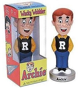 Funko Wacky Wobblers: Archie Comics - Archie Andrews Action & Toy Figures Spastic Pops 