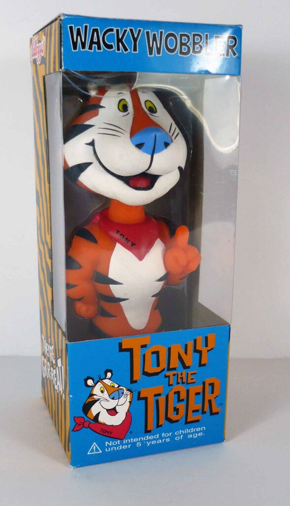 Funko Wacky Wobblers: Kellogg's Frosted Flakes - Tony The Tiger Action & Toy Figures Spastic Pops 
