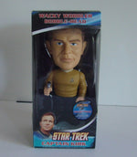 Funko Wacky Wobblers: Star Trek - Captain Kirk (Metallic Green Base CHASE) Action & Toy Figures Spastic Pops 