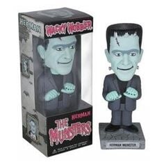 Funko Wacky Wobblers: The Munsters - Herman Munster Action & Toy Figures Spastic Pops 