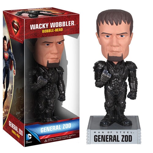 General Zod (Man of Steel) Funko Wacky Wobbler Action & Toy Figures Spastic Pops 