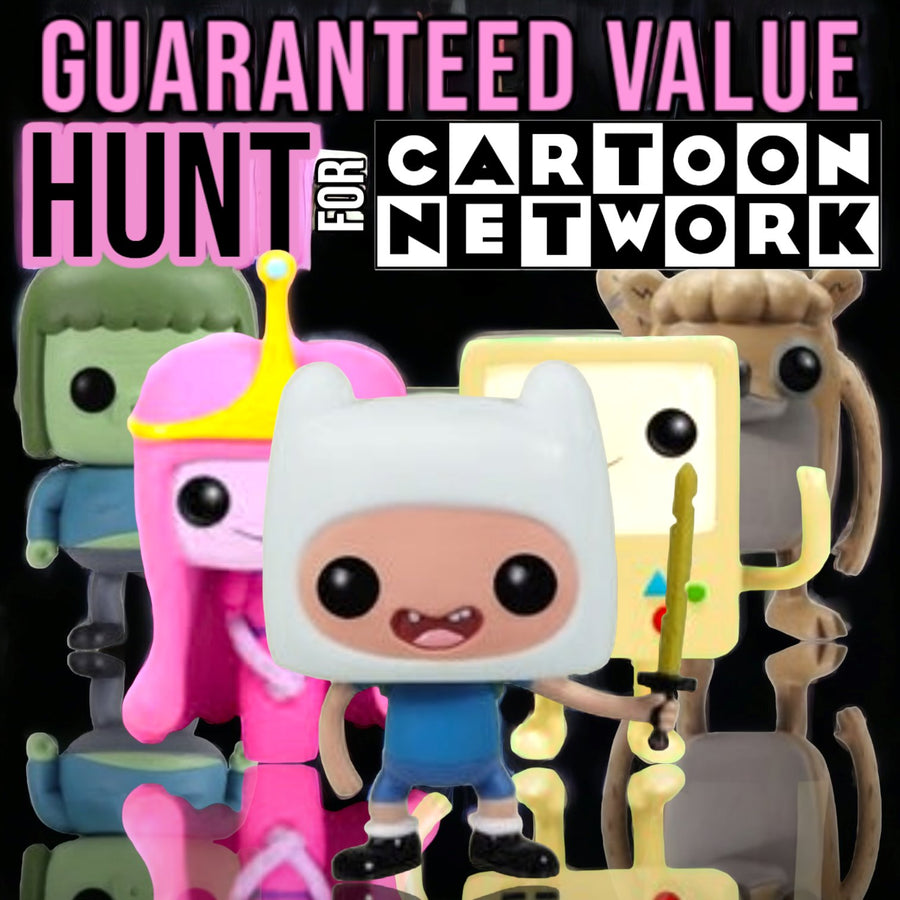 Guaranteed Value Hunt for Cartoon Network GRAILS! [$93+ship] [4 pops per box, 70 Boxes $1340+ in TOP HITS, 1 in 14 Chance at TOP HIT] Mystery Box Spastic Pops 