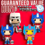 Guaranteed Value Hunt for Freddy Funko Transformers GRAILS! [$88+ship] [4 pops per box, 99 Boxes $1760+ in TOP HITS, 1 in 24.75 Chance at TOP HIT] Mystery Box Spastic Pops 