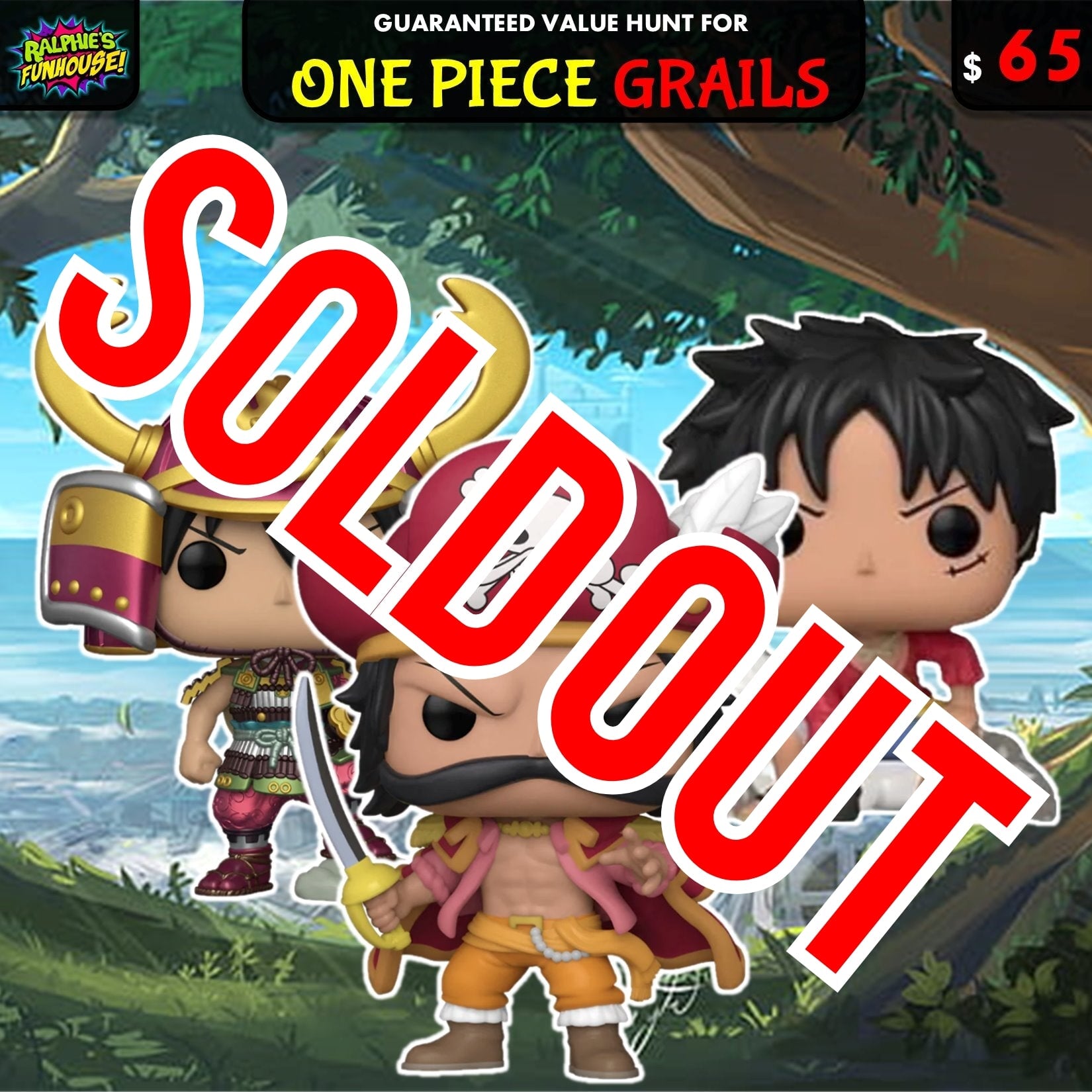 Guaranteed Value Hunt for One Piece Grails! [$65+ship] [4 pops per box –  Ralphie's Funhouse